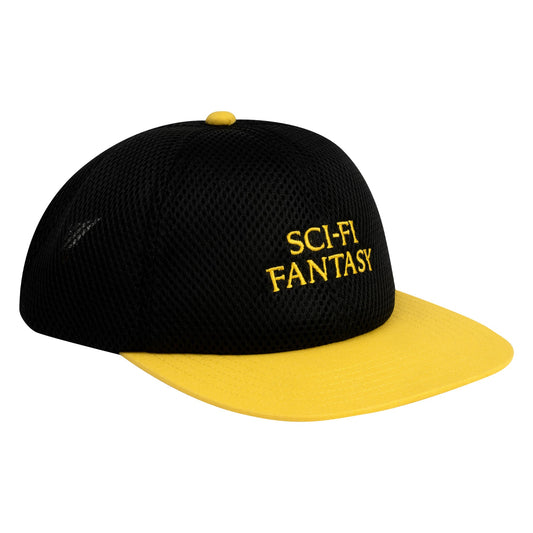 SCI-FI FANTASY LOGO CAP BLACK