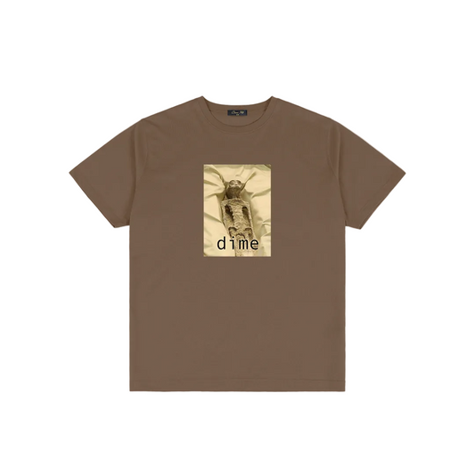 DIME MTL SUNDAY TEE CHOCOLATE