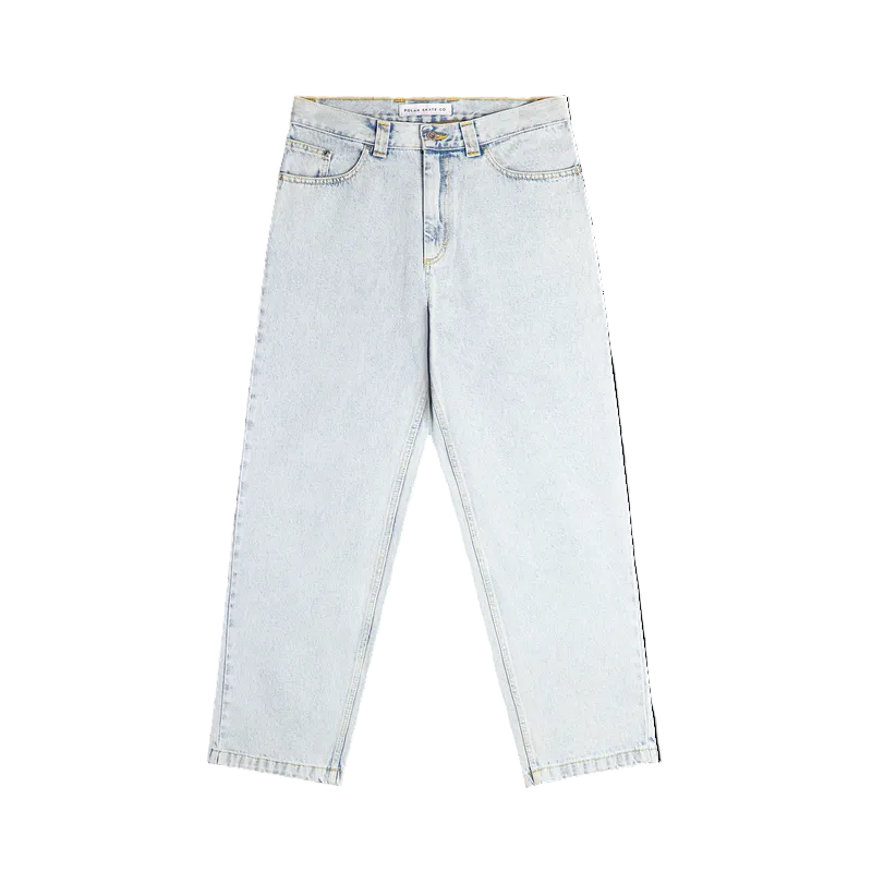 POLAR SKATE CO '93! DENIM LIGHT BLUE