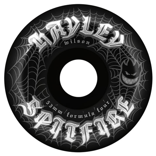 SPITFIRE WHEELS FORMULA FOUR 99D CONICAL FULL HAYLEY WEBBED BLACK
