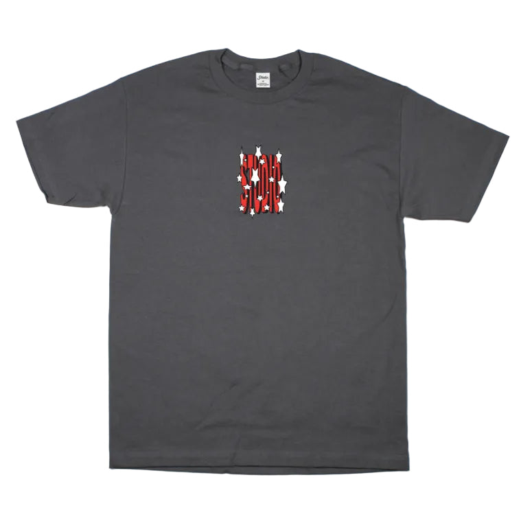 STUDIO SKATEBOARDS STAR SEARCH TEE CHARCOAL
