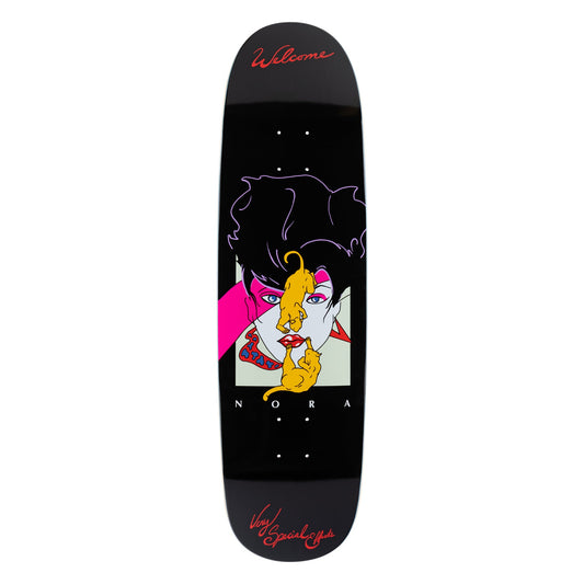 WELCOME SKATEBOARDS SPECIAL EFFECTS BLACK SHAPED DECK 8.8