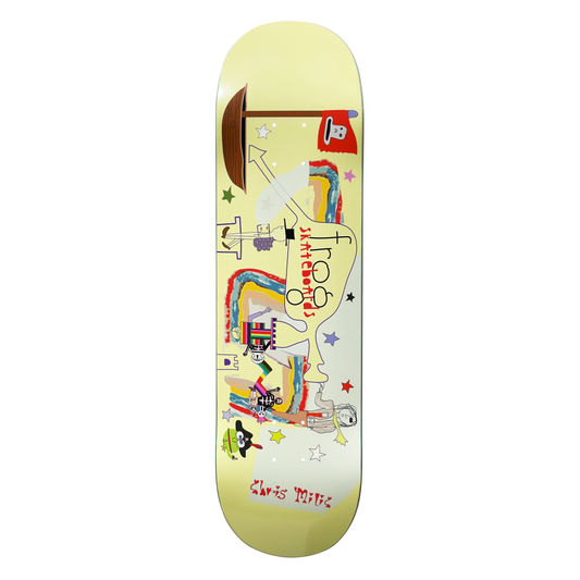 FROG SKATEBOARDS MILIC PUT YOUR TOES AWAY DECK SIZE VARIANTS