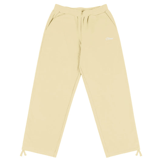 DIME MTL CURSIVE SMALL LOGO SWEATPANTS CLOUD CREAM