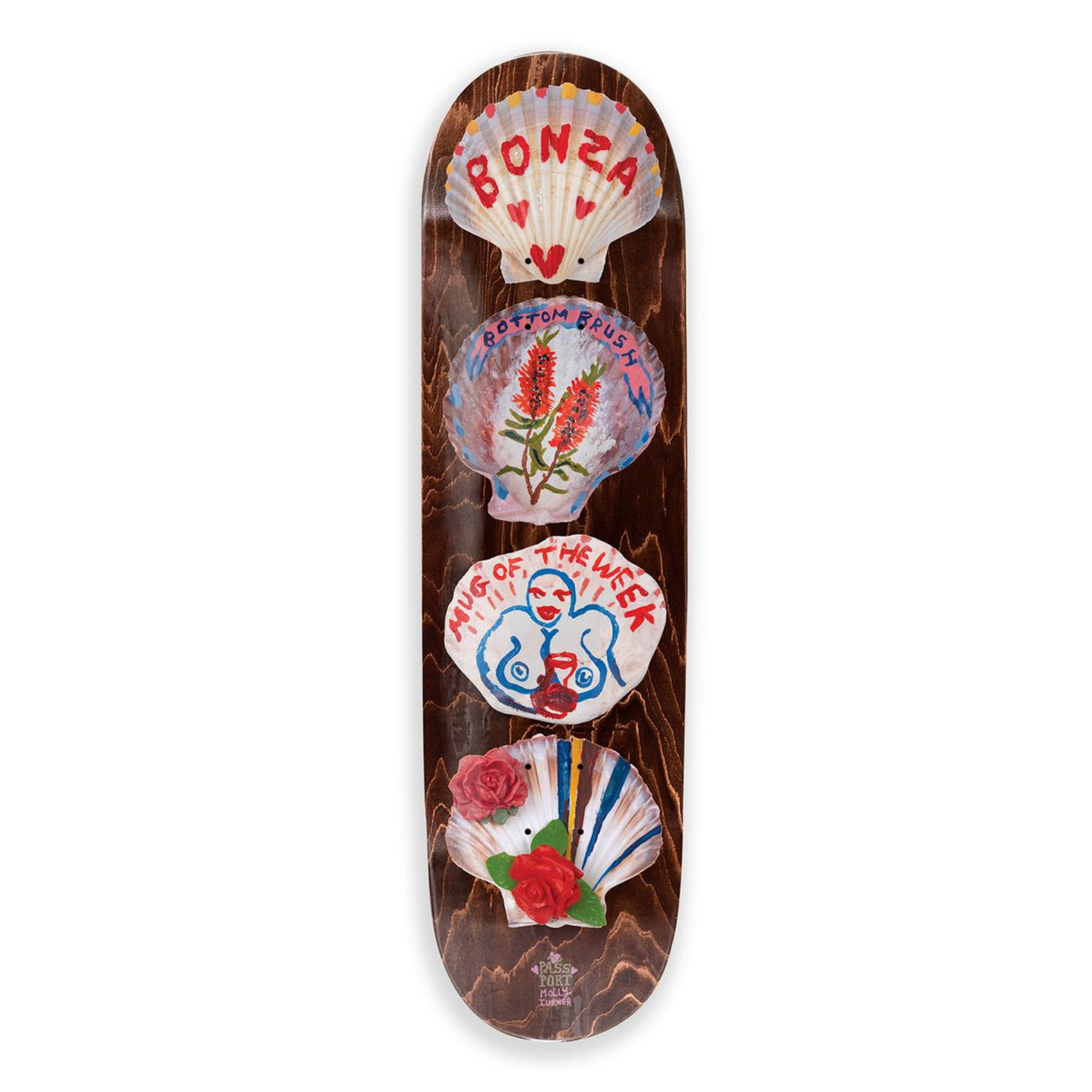 PASS~PORT SKATEBOARDS MOLLY TUNER SERIES DECK 8.125