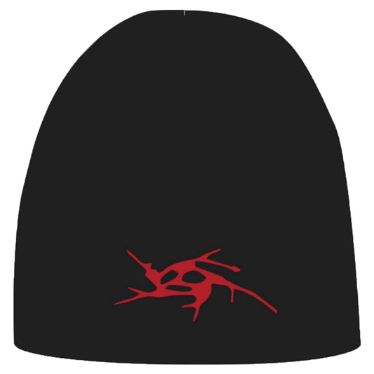 LIMOSINE SKATEBOARDS SPIRAL SKULLY BLACK/RED