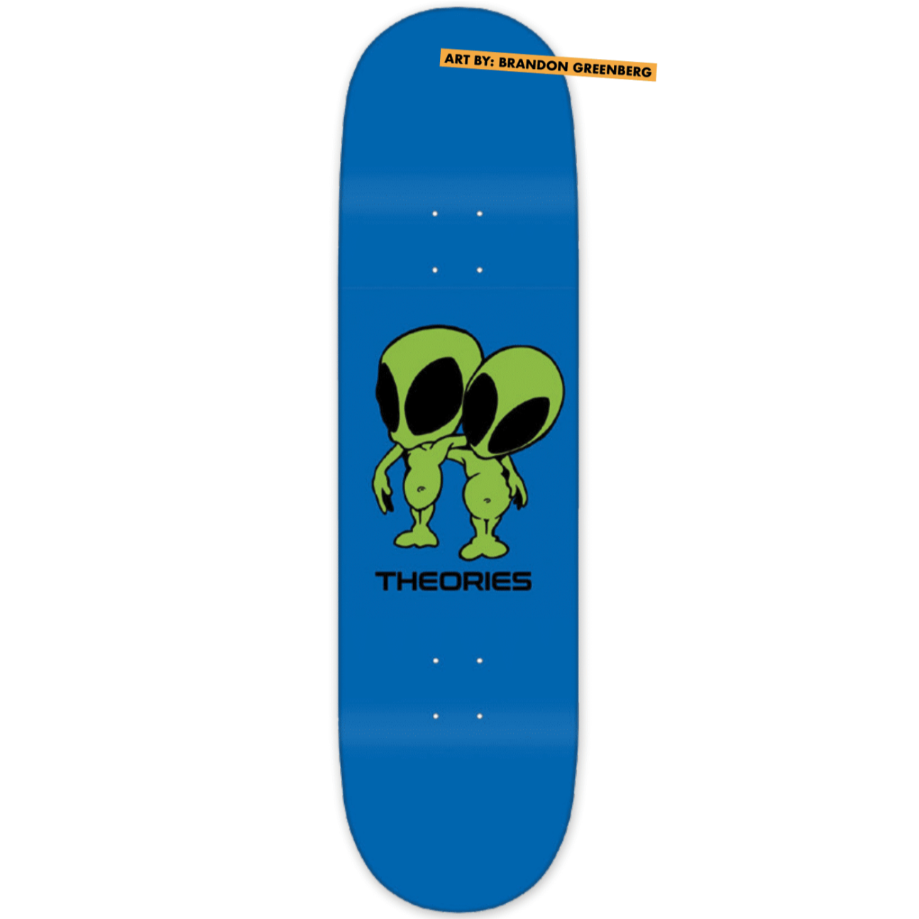 THEORIES SKATEBOARDS TWINS DECK 7.75