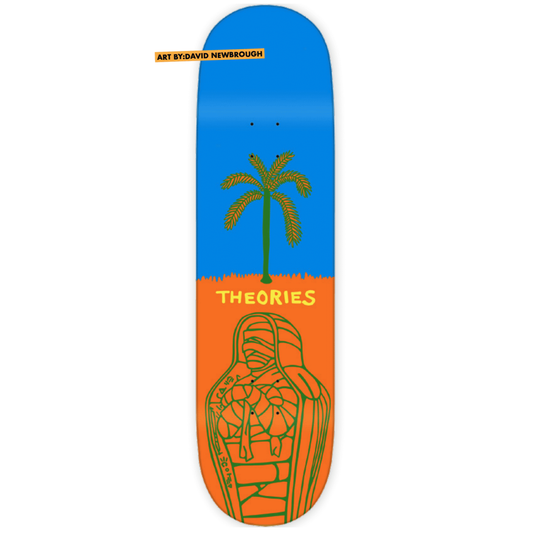 THEORIES SKATEBOARDS PUSHIN PYRAMIDS DECK 8.25
