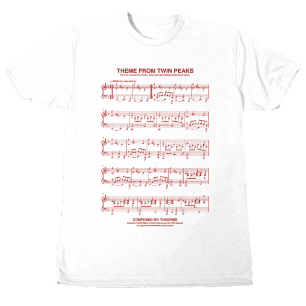 THEORIES SKATEBOARDS DANCE OF THE DREAM TEE WHITE