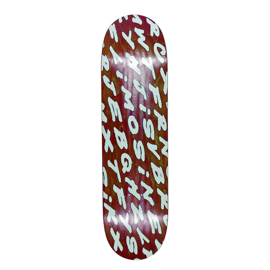 LIMOSINE SKATEBOARDS SHARPIE CROSSWORD SLICK DECK