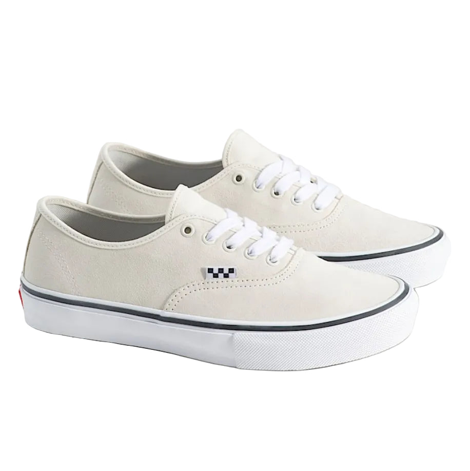 VANS SKATE AUTHENTIC WHITE/GUNMETAL