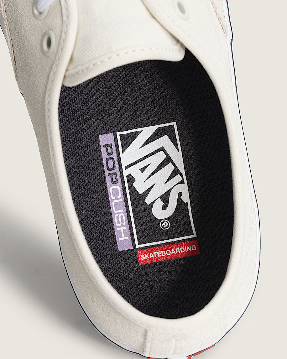 VANS SKATE AUTHENTIC WHITE/GUNMETAL