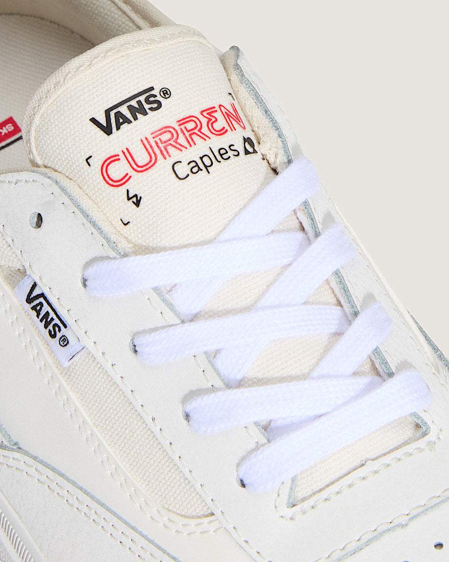 VANS SKATE CURREN CAPLES WHITE/WHITE