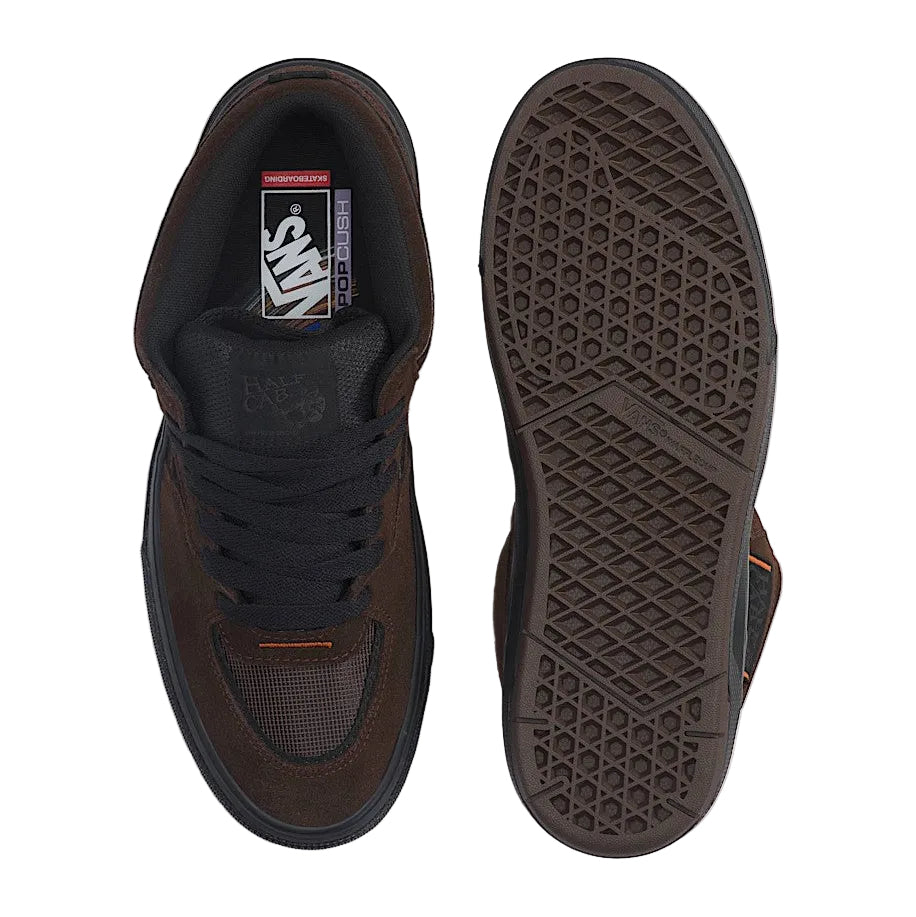 VANS SKATE HALF CAB WAFFLECUP RIZZO BROWN/BLACK