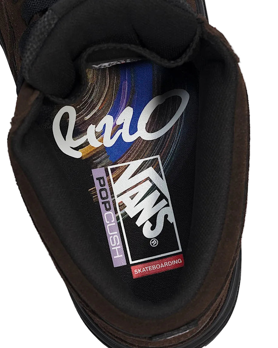 VANS SKATE HALF CAB WAFFLECUP RIZZO BROWN/BLACK