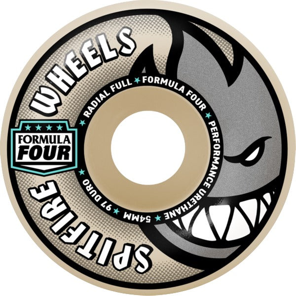 SPITFIRE WHEELS FORMULA FOUR RADIAL FULL 54MM 97A