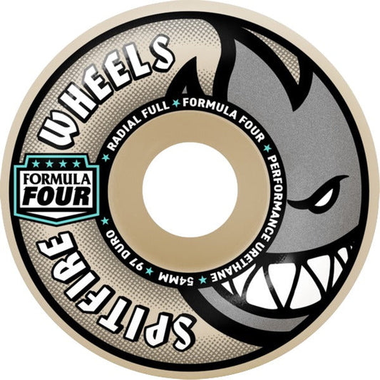 SPITFIRE WHEELS FORMULA FOUR RADIAL FULL 54MM 97A