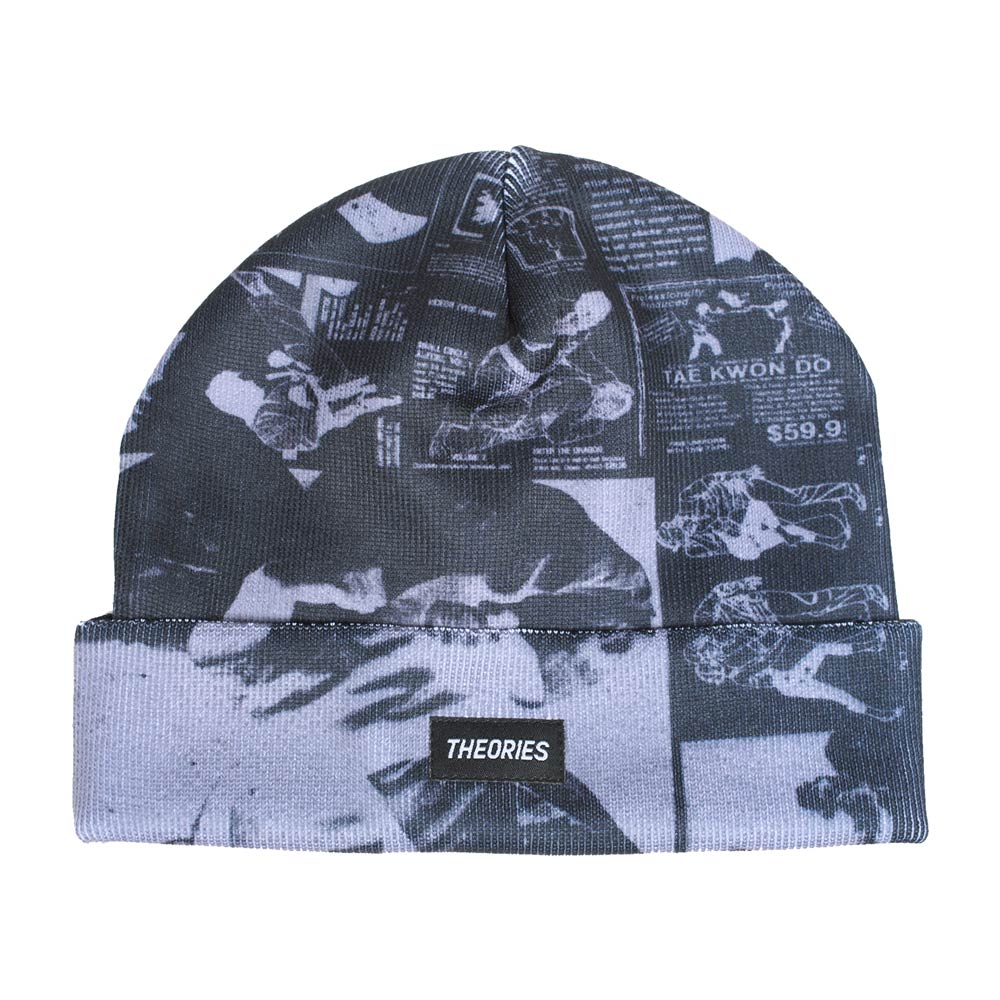THEORIES SKATEBOARDS KUMITE BEANIE BLACK