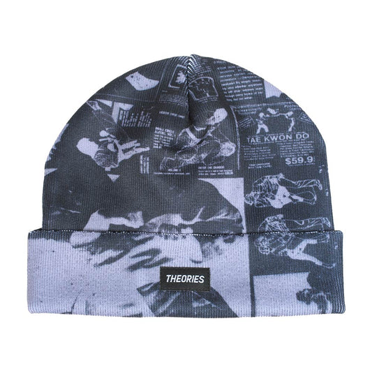 THEORIES SKATEBOARDS KUMITE BEANIE BLACK