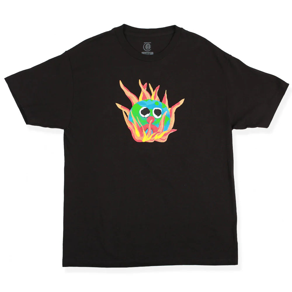 THEORIES SKATEBOARDS OH NO! TEE BLACK