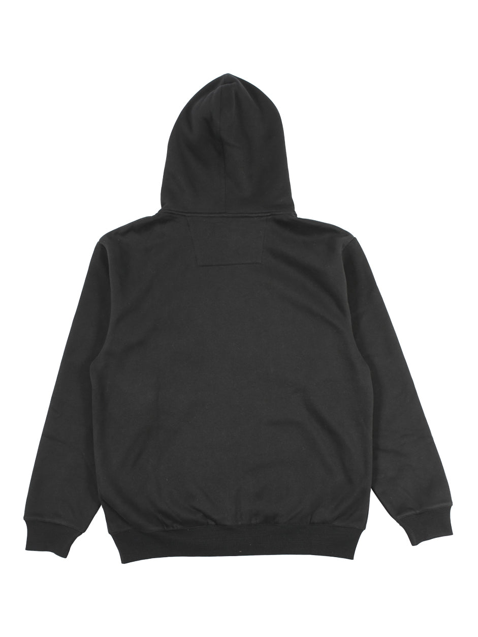 THEORIES SKATEBOARDS SCRIBBLE SPORT ZIP HOODIE BLACK