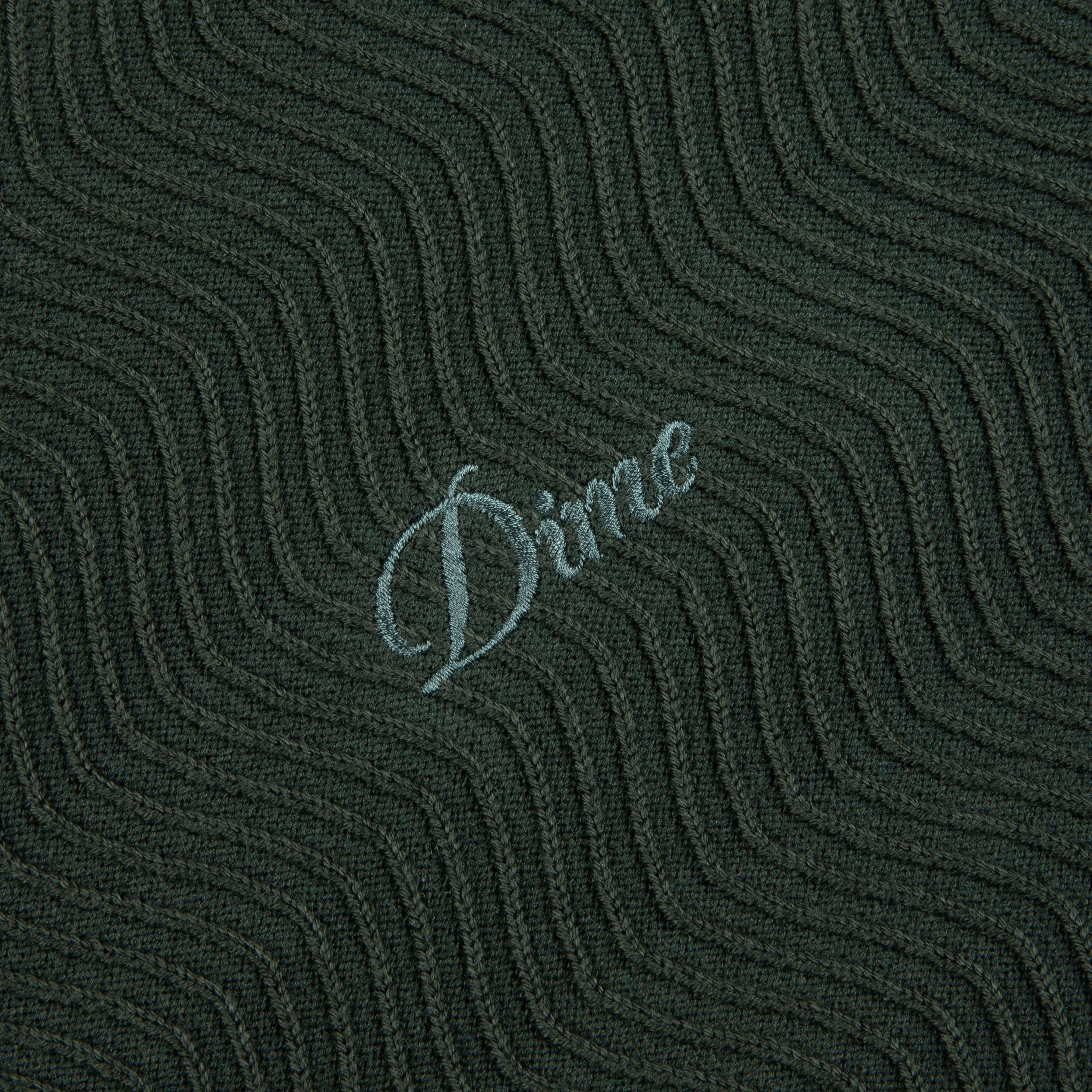 DIME MTL WAVE CABLE KNIT FOREST – Olympia Skateshop