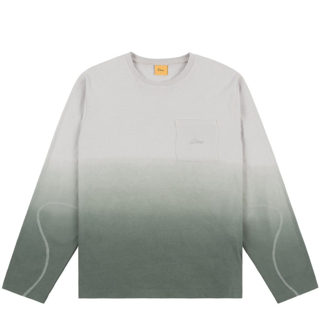 DIME MTL GRADIENT LS JERSEY SHIRT GREEN