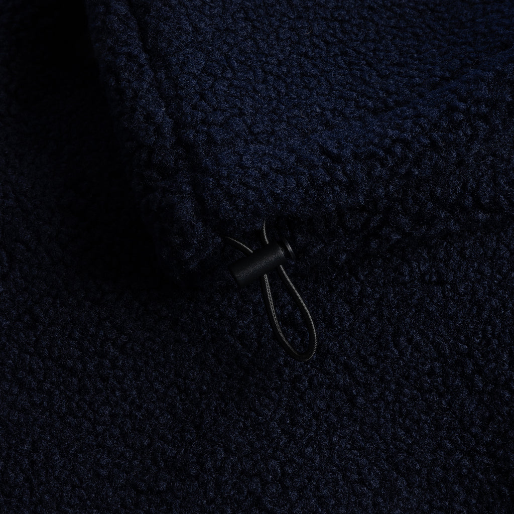 DIME MTL POLAR FLEECE SHERPA ZIP NAVY