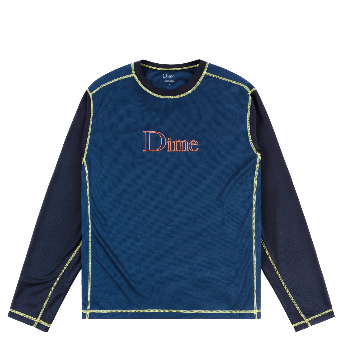 DIME MTL ATHLETIC LONG SLEEVE NAVY