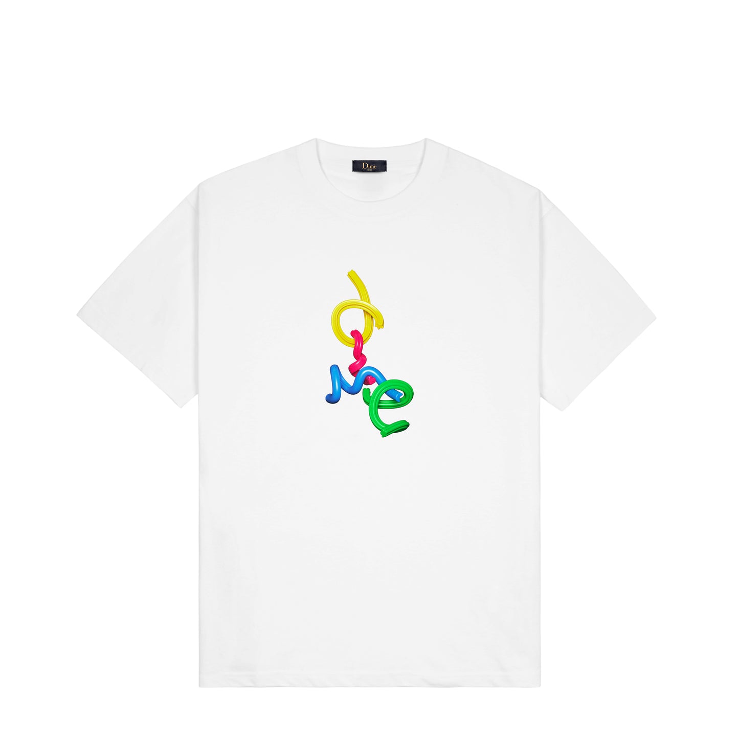 DIME MTL PLAY TEE WHITE