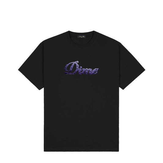 DIME MTL CURSIVE CLOUD TEE BLACK