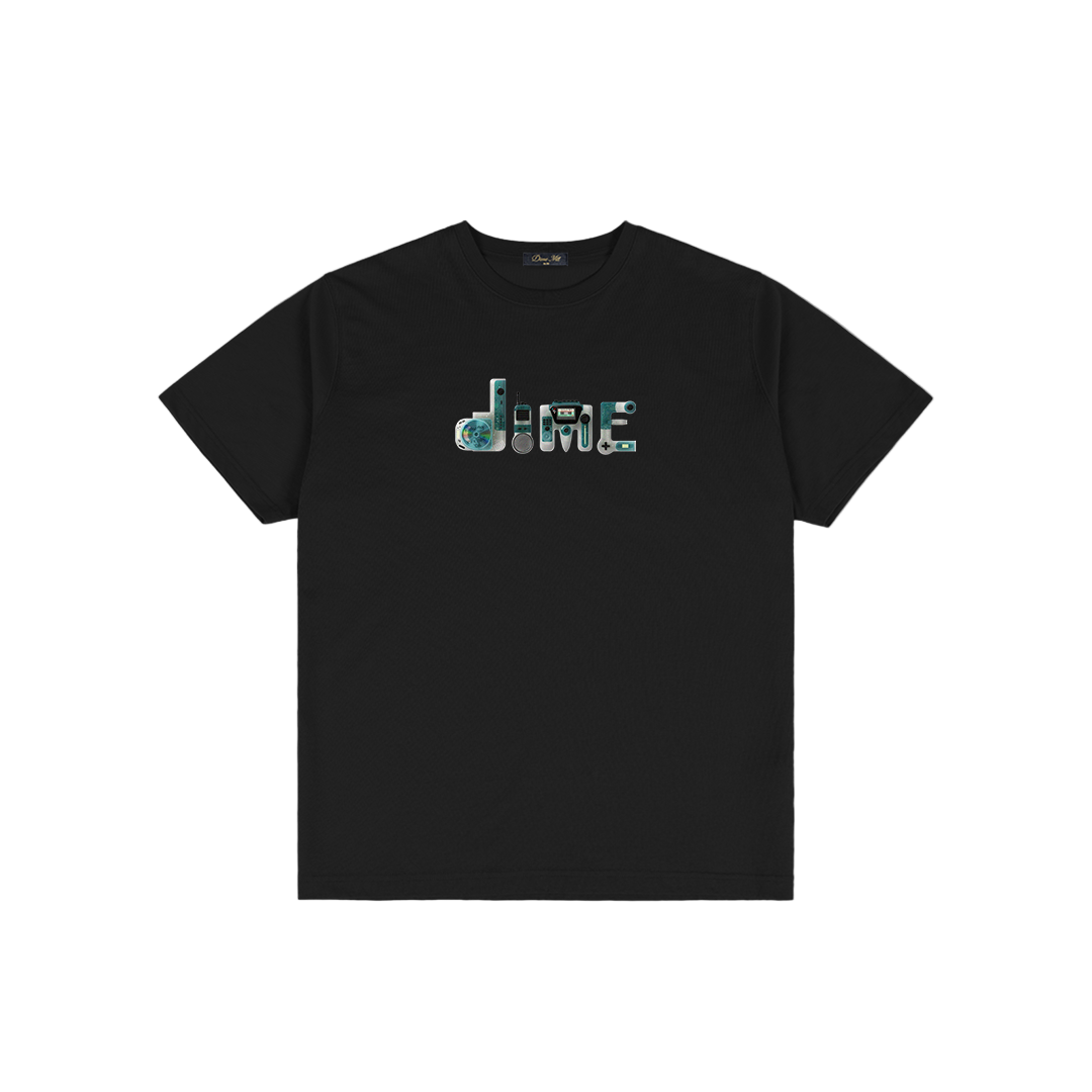 DIME MTL TECH TEE BLACK