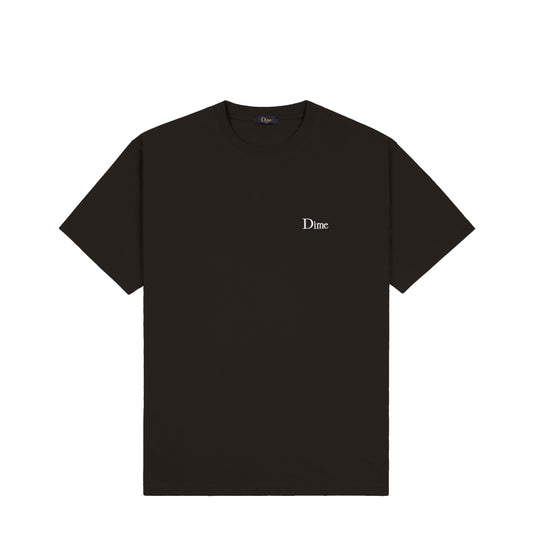 DIME MTL SMALL LOGO TEE VINTAGE BLACK