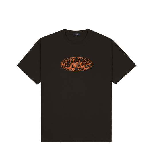 DIME MTL GLOBE TEE VINTAGE BLACK