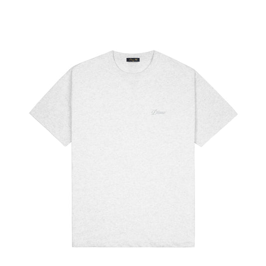 DIME MTL CURSIVE SMALL LOGO TEE ASH