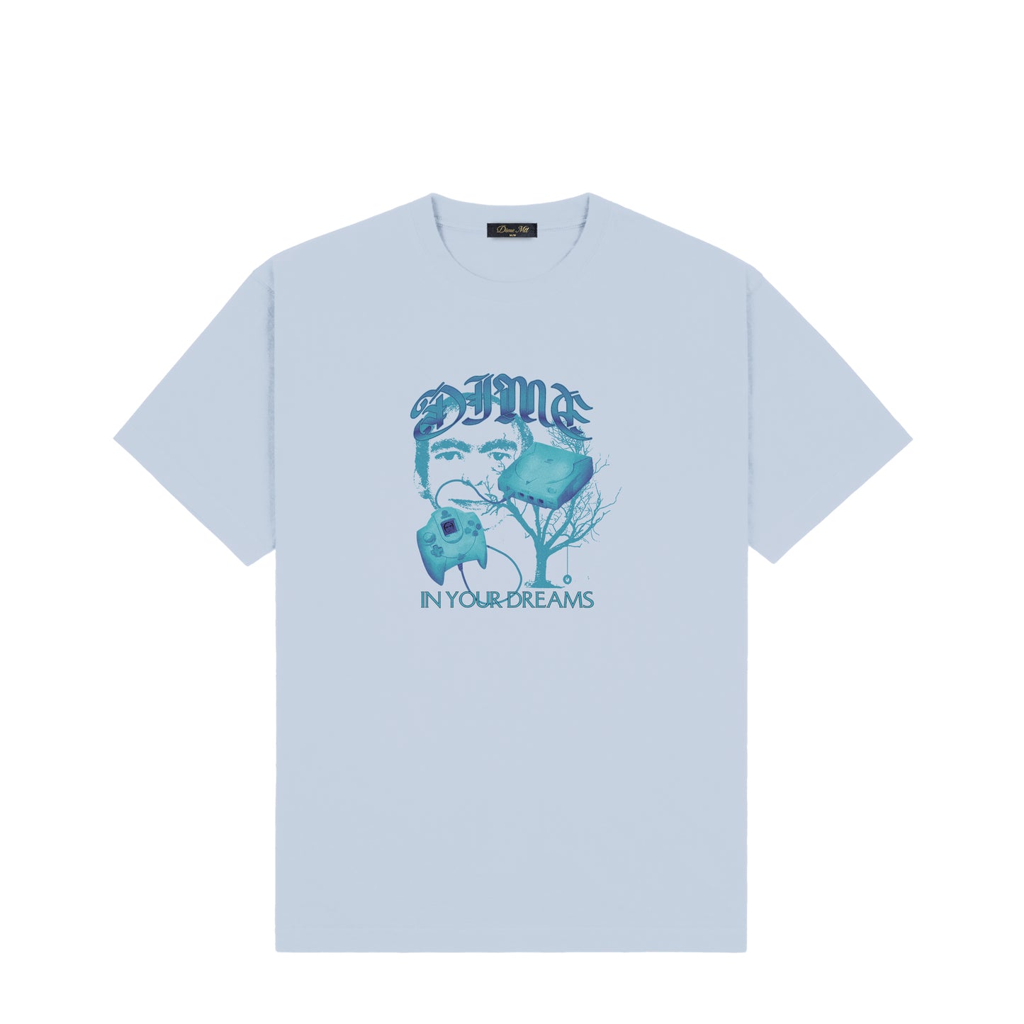 DIME MTL DREAMS TEE BLUE FOG