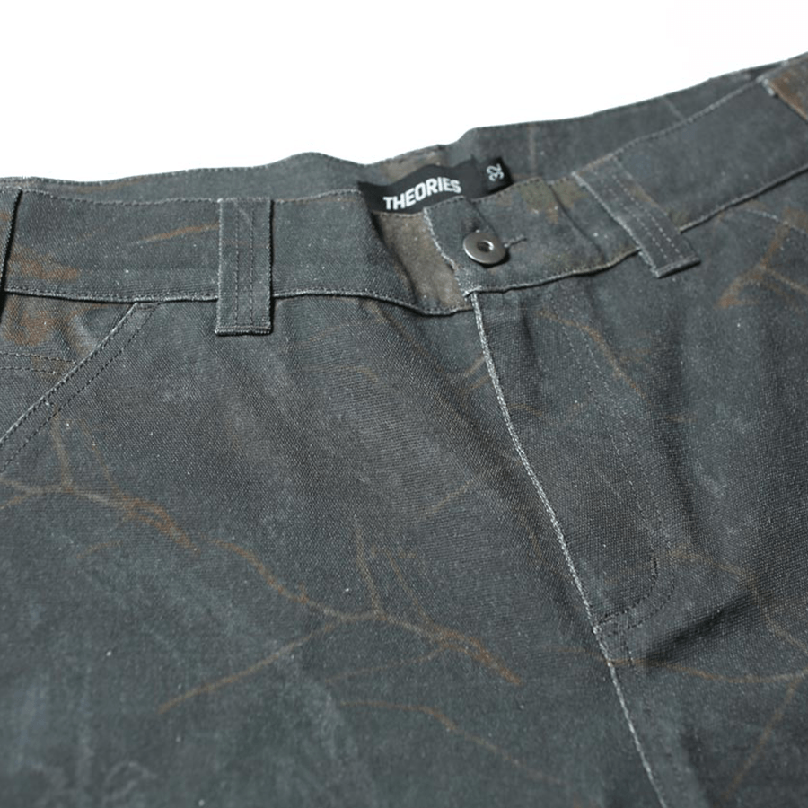 THEORIES SKATEBOARDS CADET SHORT TIMBER CAMO