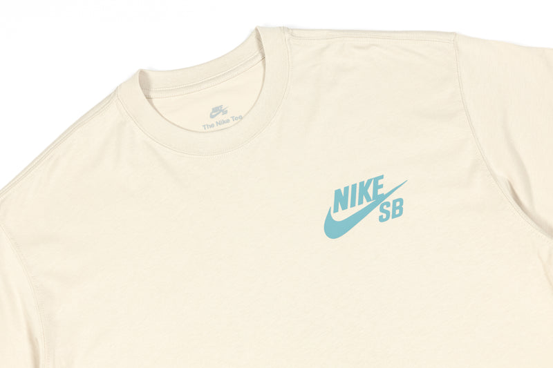 NIKE SB LOGO TEE LIGHT OREWOOD