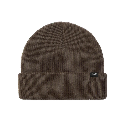 HUF WORLDWIDE USUAL BEANIE DARK EARTH