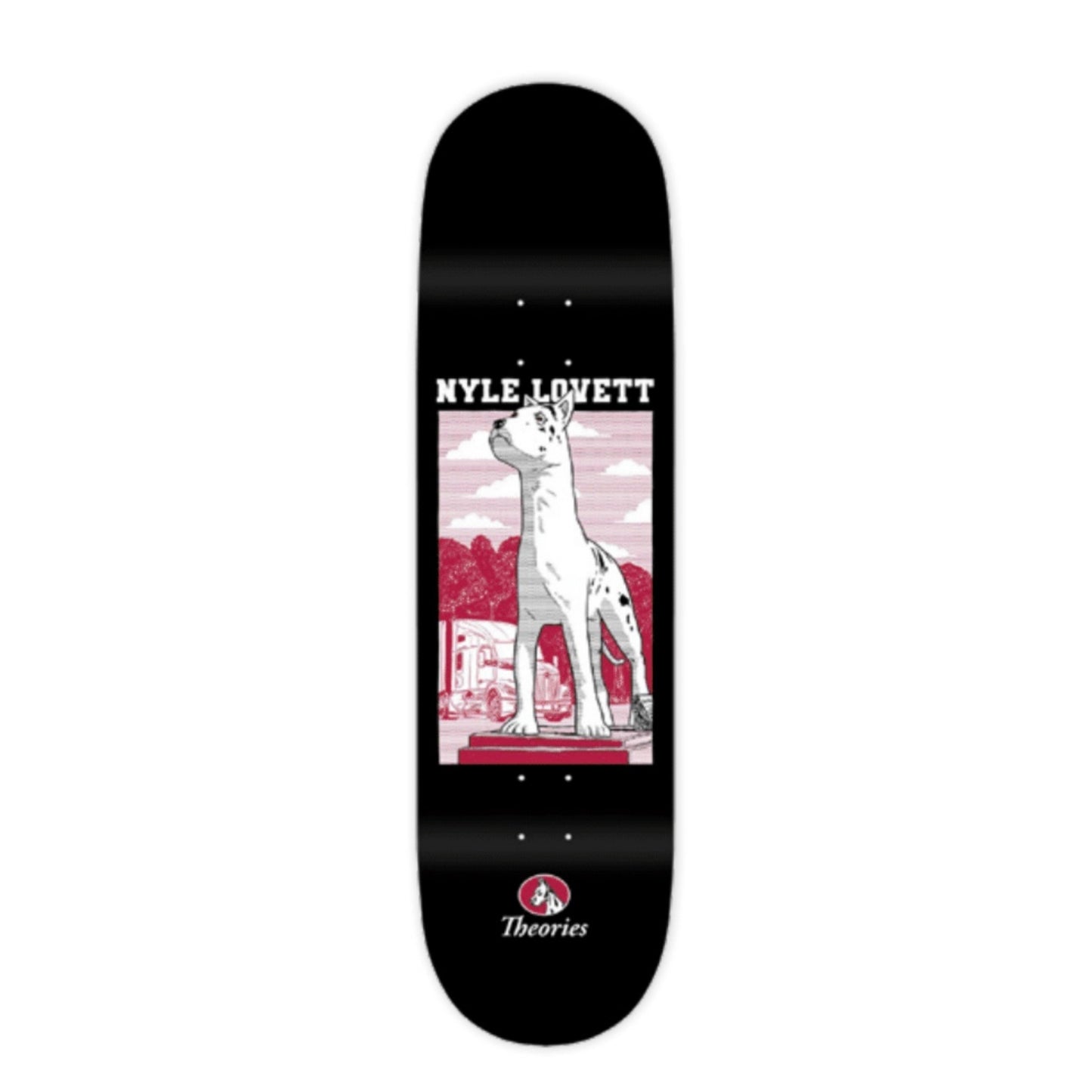 THEORIES SKATEBOARDS NYLE LOVETT CHAMP DECK 8.4