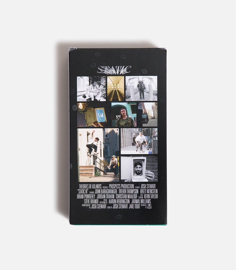 STATIC VI LIMITED EDITION WHITE VHS