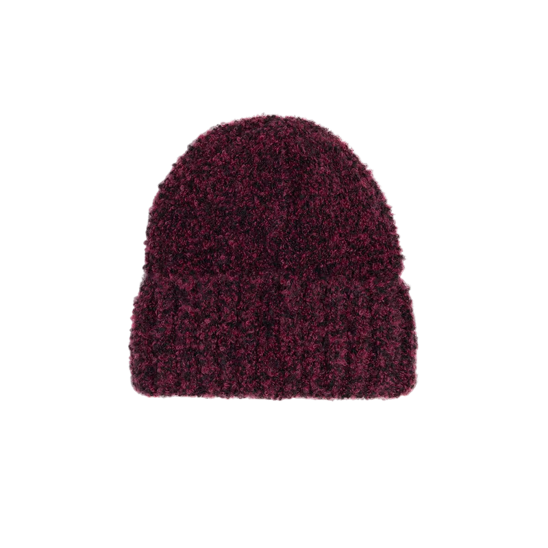 POLAR SKATE CO FLUFF BEANIE RASPBERRY