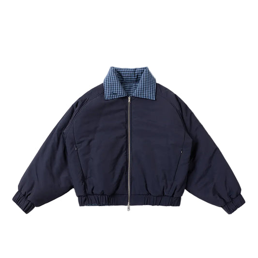 DIME MTL REVERSIBLE BOMBER JACKET NAVY