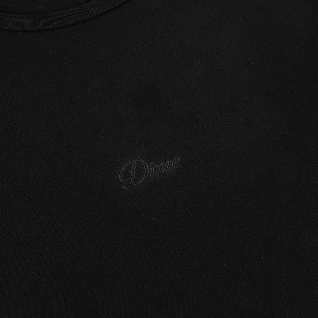 DIME MTL CURSIVE TEE BLACK