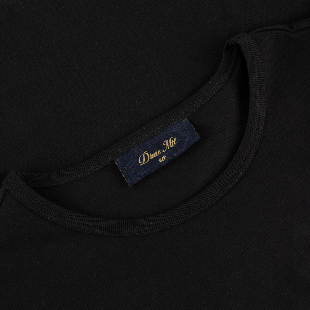 DIME MTL CURSIVE TEE BLACK