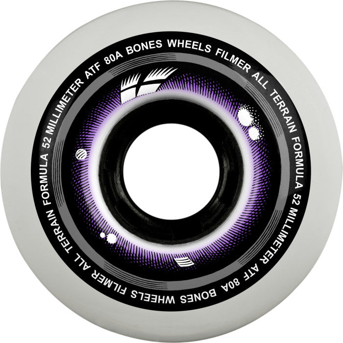 BONES WHEELS ATF FILMERS 52MM 80A