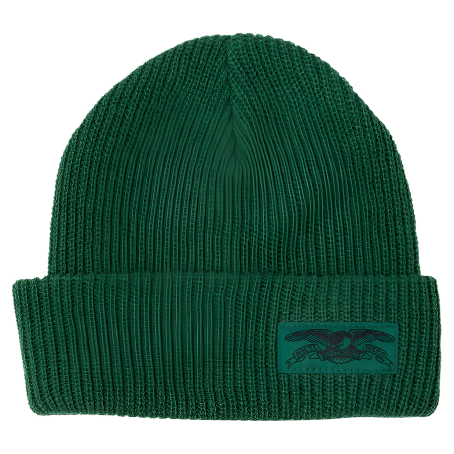 ANTIHERO SKATEBOARDS  EAGLE LABEL  BEANIE GREEN