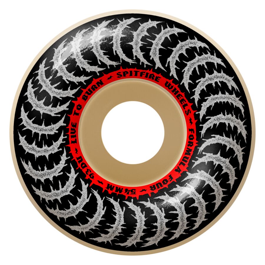 SPITFIRE WHEELS FORMULA FOUR DEATHMASK 93A CLASSIC 54MM