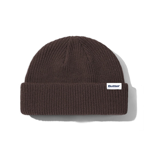 BUTTERGOODS WHARFIE BEANIE CHOCOLATE