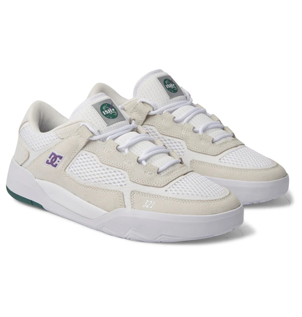 DC SHOE CO METRIC S X ISH WHITE / PURPLE